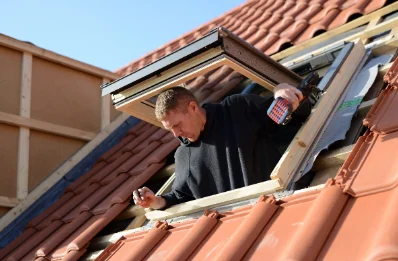 Pose de fenêtres de toit Velux à Tresses